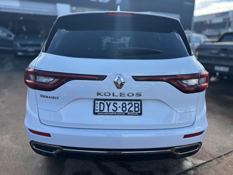 2018 Renault Koleos XZG MY18 Zen X-Tronic (4x2) White Continuous Variable Wagon62933709761027114