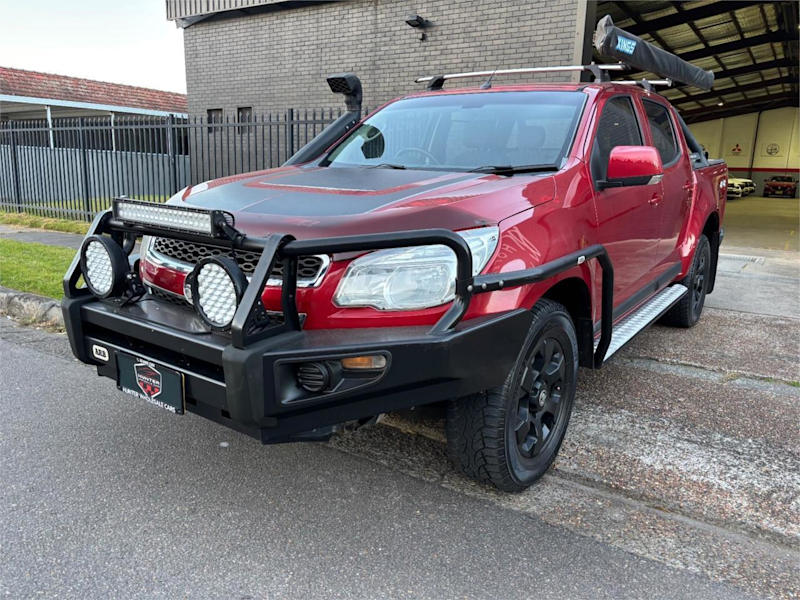 2014 Holden Colorado RG MY14 LX Crew Cab Red 6 Speed Sports Automatic Utility62939538505091114