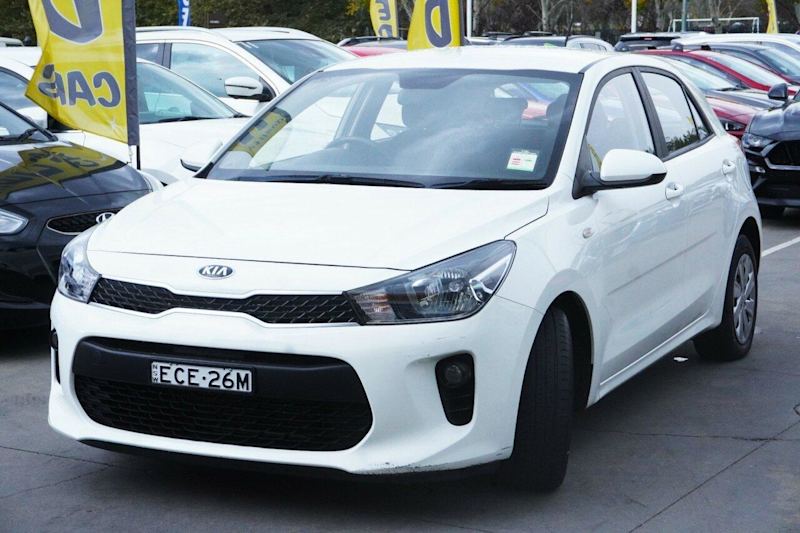 2019 Kia Rio YB MY19 S White 4 Speed Sports Automatic Hatchback62935684841345112