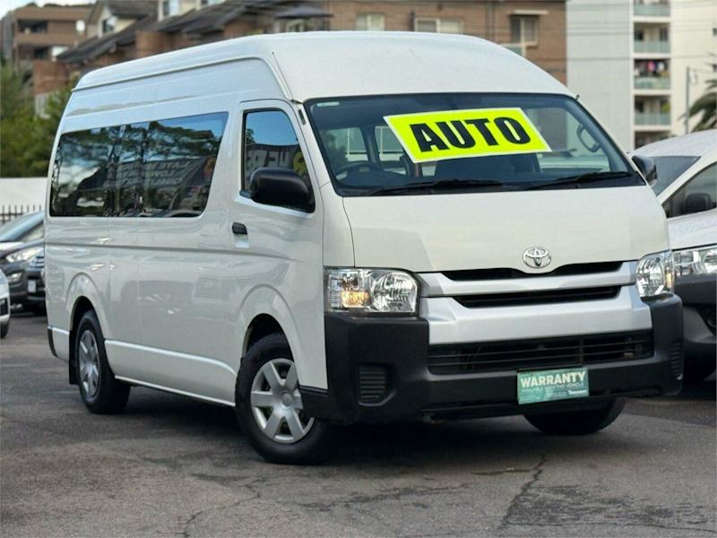 2017 Toyota HiAce KDH223R MY16 Commuter White 4 Speed Automatic Bus62882721438722114