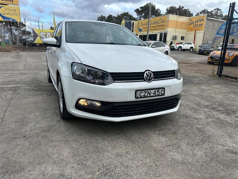 2015 Volkswagen Polo 6R MY16 66 TSI Trendline White 7 Speed Auto Direct Shift Hatchback62940490200067111