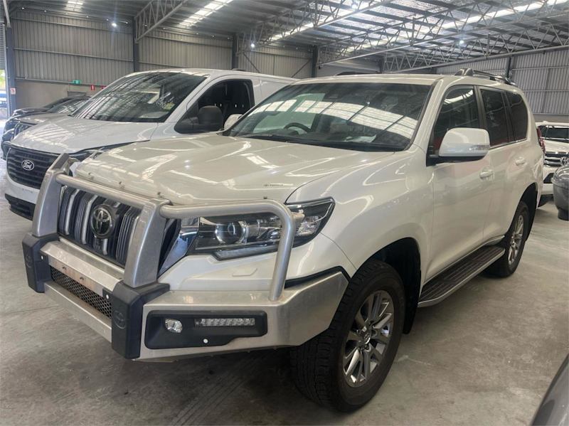 2019 Toyota Landcruiser Prado GDJ150R VX White 6 Speed Sports Automatic Wagon62882725964547112