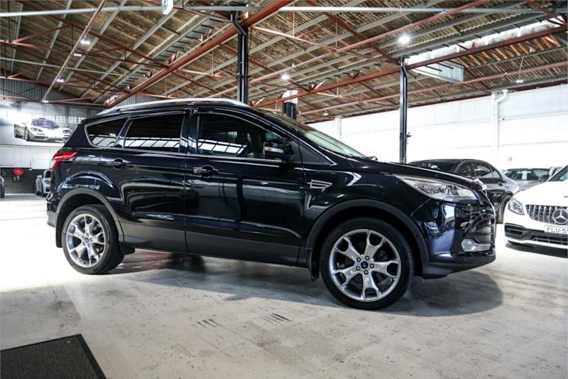 2015 Ford Kuga TF MY15 Titanium AWD Black 6 Speed Sports Automatic Wagon62934704004738112