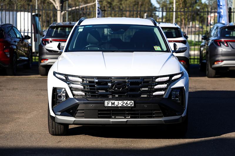 2024 Hyundai Tucson NX4.V3 MY25 Elite D-CT AWD White 7 Speed Sports Automatic Dual Clutch Wagon62934705694083113