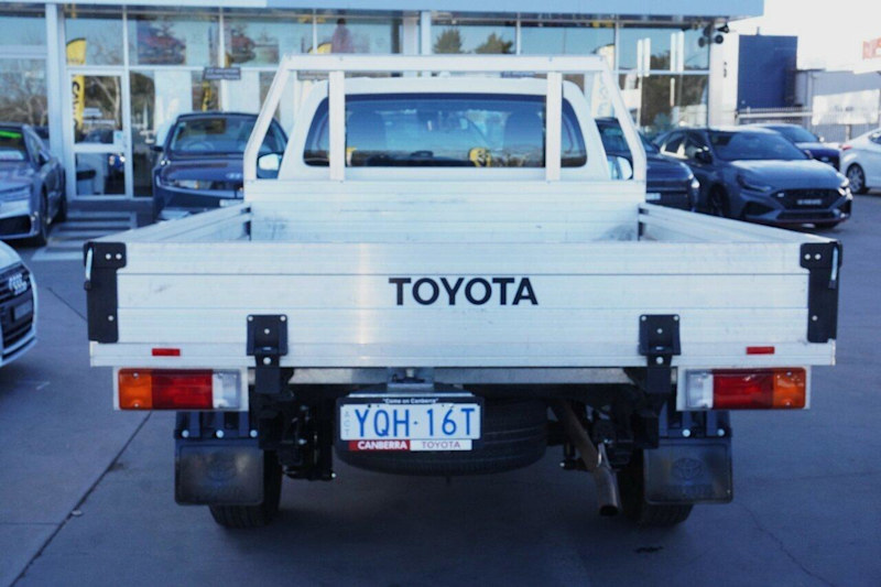 2022 Toyota Hilux TGN121R Workmate 4x2 White 6 Speed Sports Automatic Cab Chassis62935681707779114