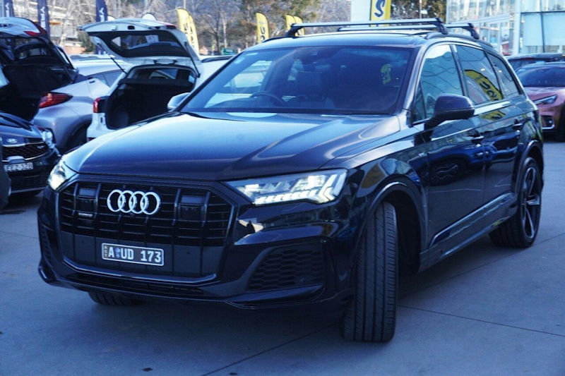 2021 Audi Q7 4M MY21 50 TDI Tiptronic Quattro S Line Black 8 Speed Sports Automatic Wagon62937623806594112