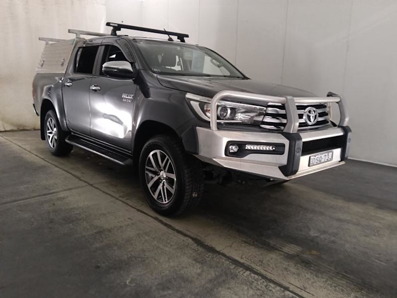 2017 Toyota Hilux GUN126R SR5 Double Cab Grey 6 Speed Sports Automatic Utility62932715534593111