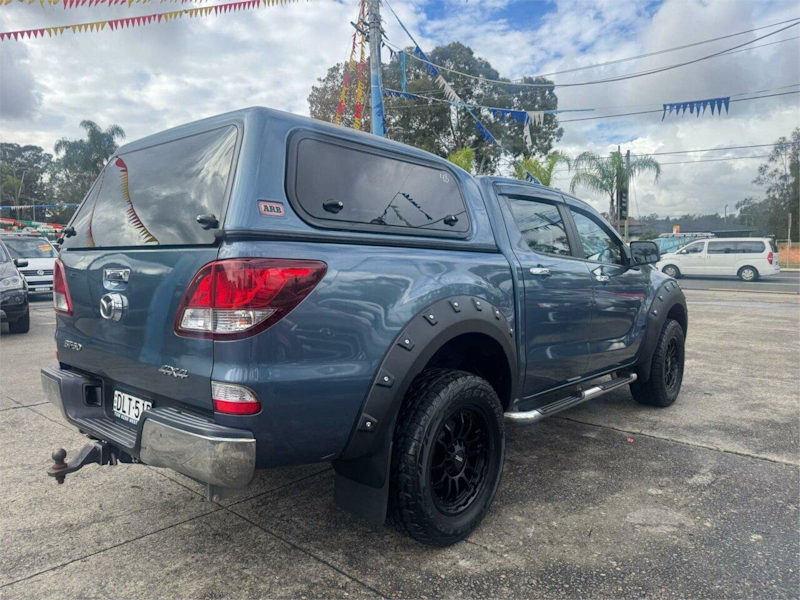 2016 Mazda BT-50 UR0YF1 XTR Blue 6 Speed Sports Automatic Utility62934705245698113