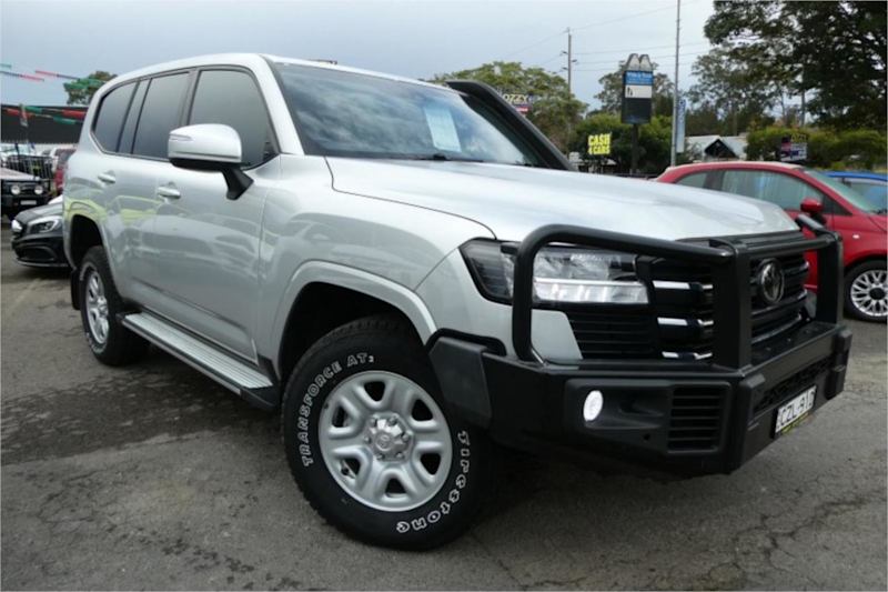 2023 Toyota Landcruiser FJA300R LC300 GX (4x4) Silver, Chrome 10 Speed Automated Manual Wagon62933712599297110