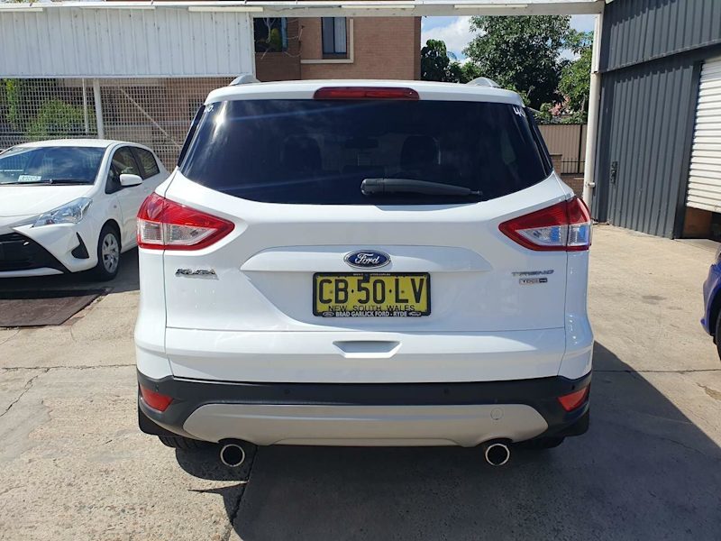 2014 Ford Kuga TF Trend PwrShift AWD White 6 Speed Sports Automatic Dual Clutch Wagon62933710230019114