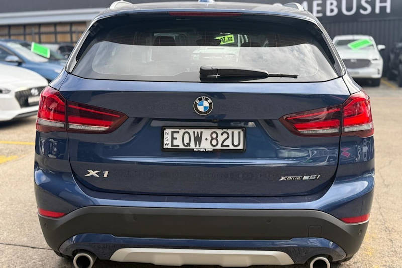 2021 BMW X1 F48 LCI xDrive25i Steptronic AWD Blue 8 Speed Sports Automatic Wagon62932713430273113