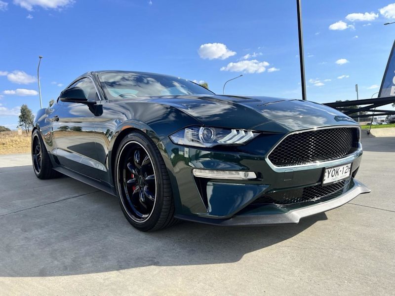 2018 Ford Mustang FN 2019MY BULLITT Green 6 Speed Manual FASTBACK - COUPE62936658082946112
