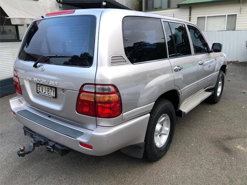 1998 Toyota Landcruiser FZJ105R GXL White 4 Speed Automatic Wagon62932712297091111