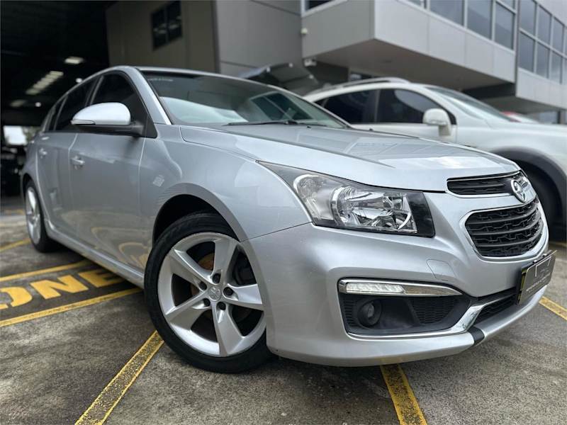 2015 Holden Cruze JH MY15 SRi V Silver, Chrome 6 Speed Automatic Hatchback62882765610497110