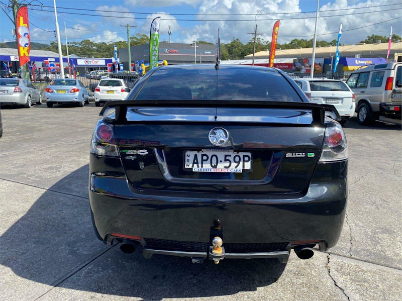 2010 Holden Commodore VE MY10 SV6 Black 6 Speed Manual Sedan62882767969666113