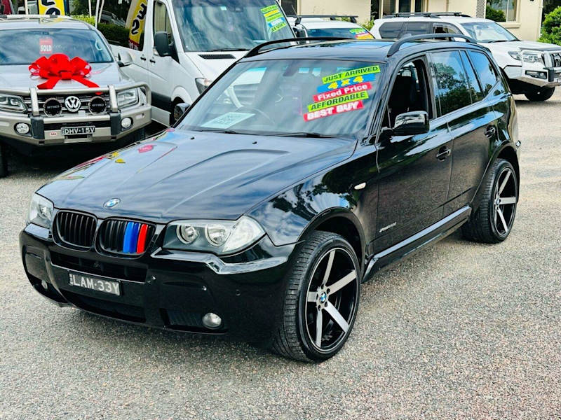 2008 BMW X3 E83 MY09 xDrive20d Steptronic Lifestyle Black 6 Speed Automatic Wagon62933708667649110