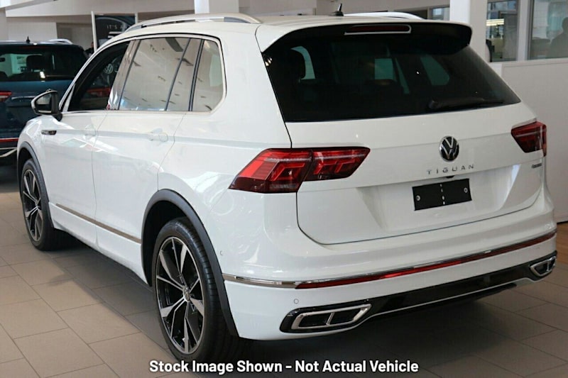 2022 Volkswagen Tiguan 5N MY22 162TSI R-Line DSG 4MOTION Pure White 7 Speed62936657184258112
