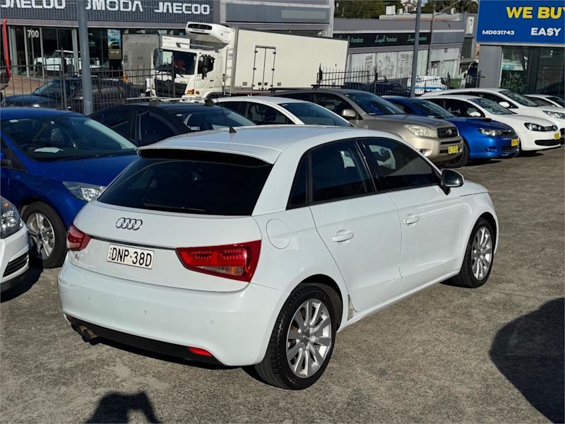 2014 Audi A1 8X MY14 Sportback 1.4 TFSI Attraction White 7 Speed Auto Direct Shift Hatchback62935692781569111
