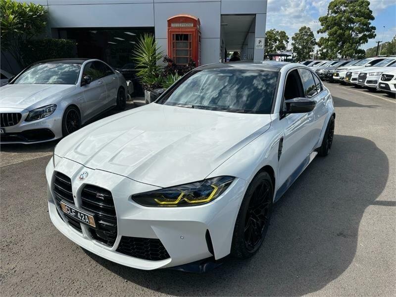 2021 BMW M3 G80 Competition M Steptronic M xDrive White 8 Speed Sports Automatic Sedan62934699079555112