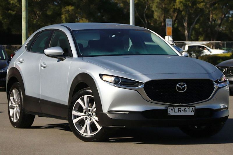 2021 Mazda CX-30 DM2W7A G20 SKYACTIV-Drive Evolve Silver, Chrome 6 Speed Sports Automatic Wagon62935693523201110