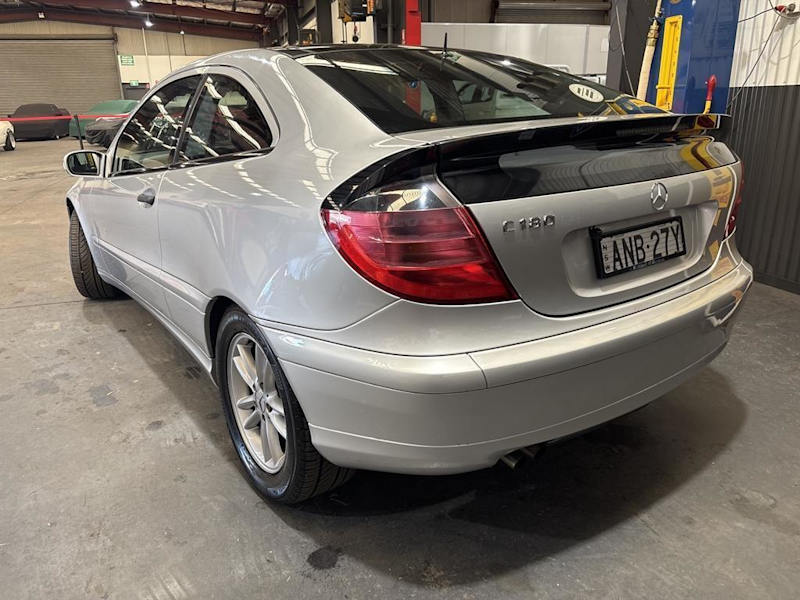 2002 Mercedes-Benz C180 CL203 Evolution Silver 5 Speed Automatic Tipshift Coupe62938584064003112