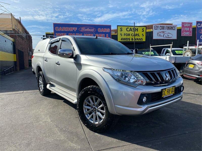 2017 Mitsubishi Triton MQ MY17 GLS (4x4) Silver, Chrome 5 Speed Automatic Dual Cab Utility628827345392651118