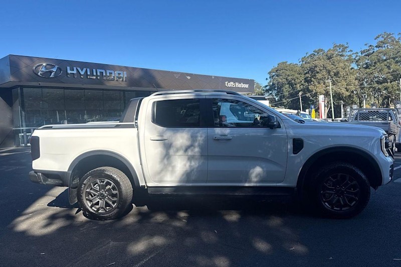 2024 Ford Ranger PY 2025.25MY Wildtrak FullTime 4WD DR Arctic White 10 Speed Sports Automatic62935689797506112