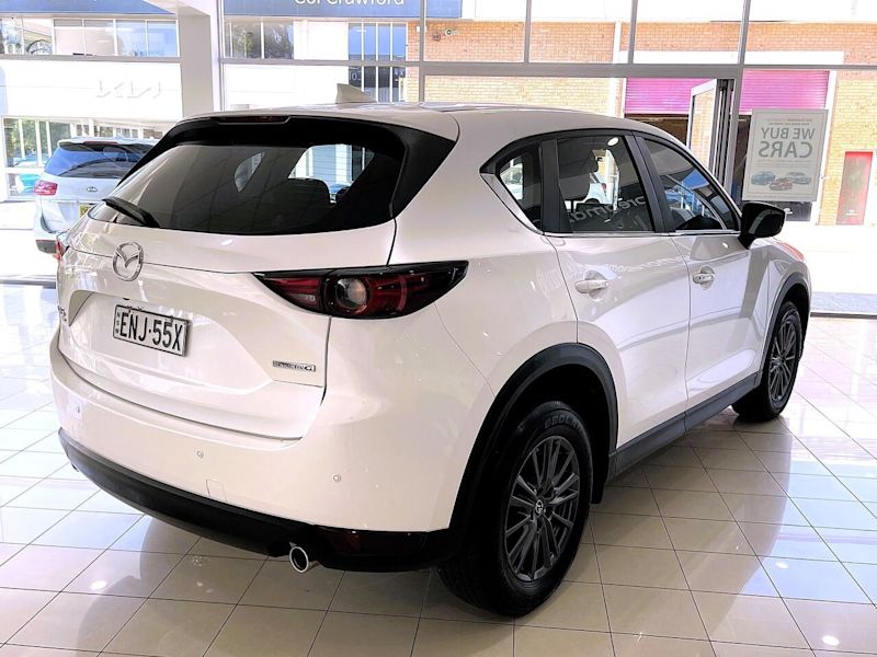 2021 Mazda CX-5 CX5K Touring (AWD) White 6 Speed Automatic Wagon62935692615555114