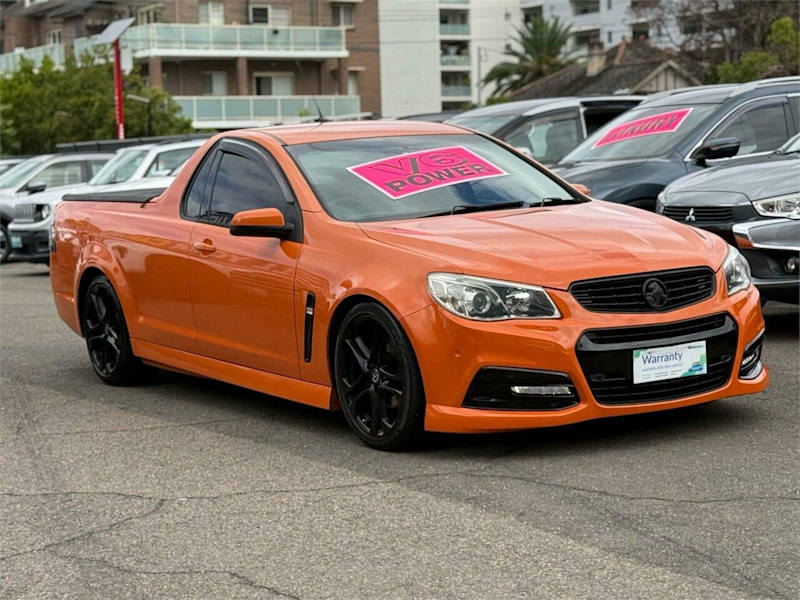 2014 Holden Ute VF SV6 Orange 6 Speed Manual Utility62933713037443110