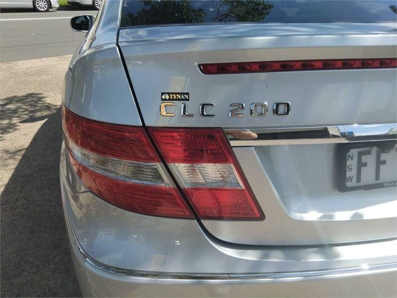 2010 Mercedes-Benz CLC-Class CL203 CLC200 Kompressor Silver, Chrome 5 Speed Automatic Coupe62935688806785114