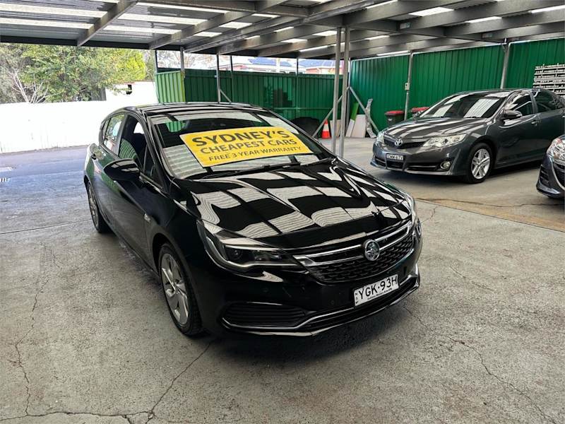 2017 Holden Astra BK MY17 RS Black 6 Speed Sports Automatic Hatchback62935690551553111