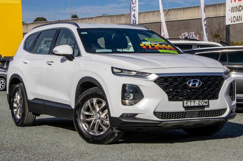 2018 Hyundai Santa Fe TM MY19 Active White 8 Speed Sports Automatic Wagon62885350137089110