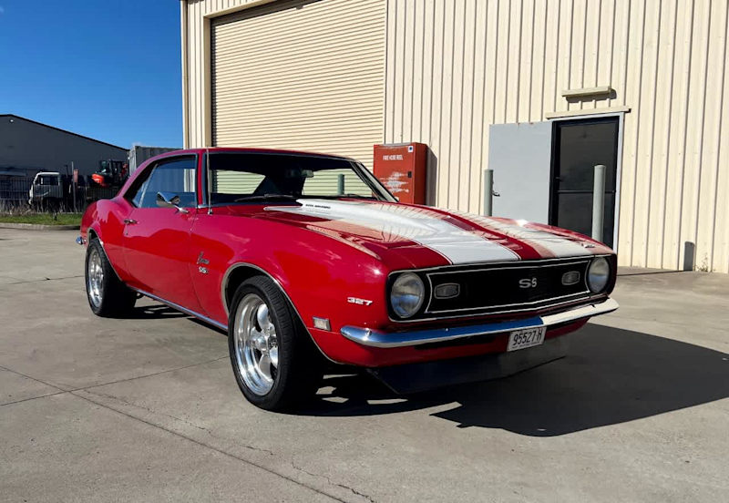 1968 CHEVROLET CAMARO 2-DR HARDTOP COUPE62937623519489111