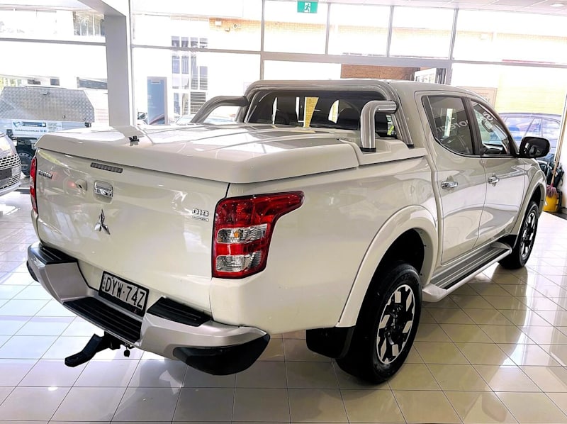 2018 Mitsubishi Triton MQ MY18 Exceed (4x4) White 5 Speed Automatic Dual Cab Utility62937625746433114