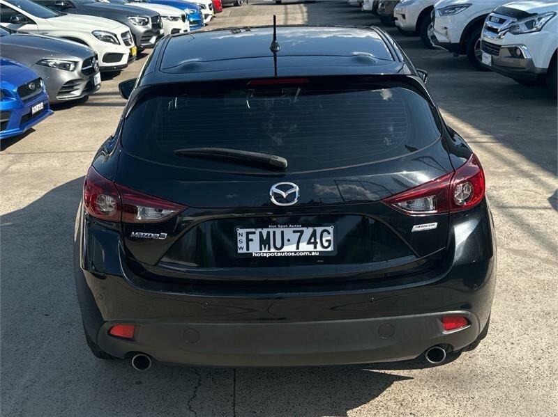 2016 Mazda 3 BM5438 SP25 SKYACTIV-Drive Black 6 Speed Sports Automatic Hatchback62934698136451114