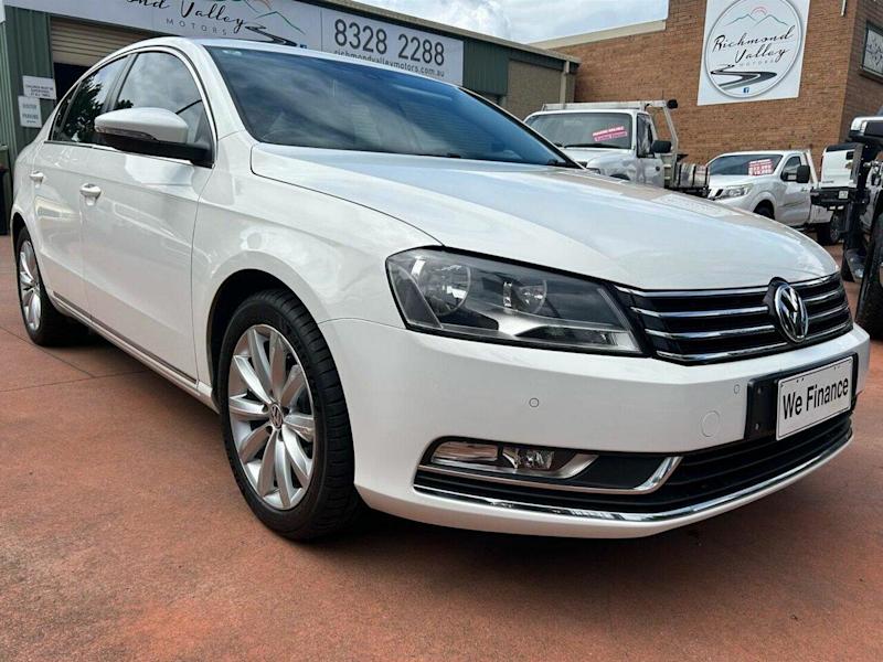 2013 Volkswagen Passat 3C MY14 118 TSI White 7 Speed Auto Direct Shift Sedan62938583679233114