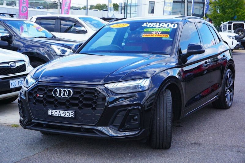 2021 Audi SQ5 FY MY21 TDI Sportback Tiptronic Quattro Black 8 Speed Sports Automatic Wagon62935687914369112