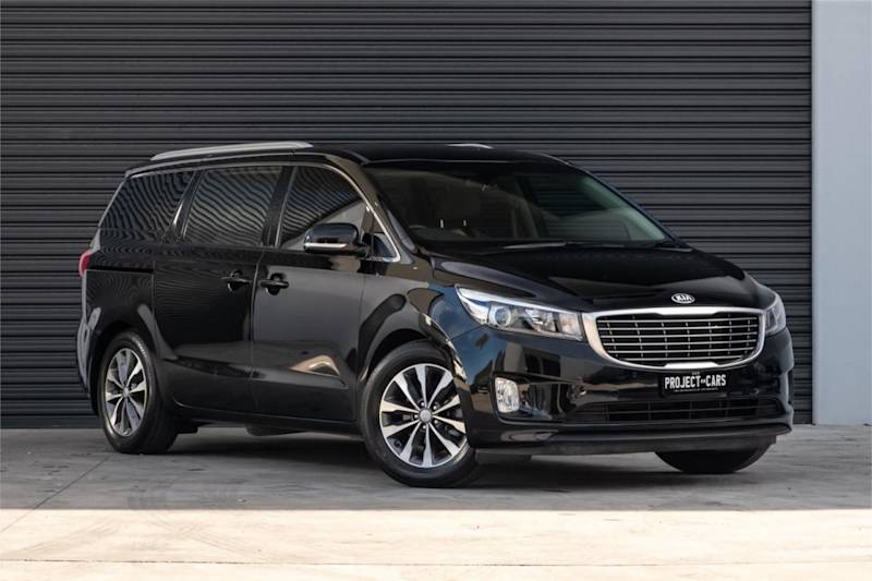 2016 Kia Carnival YP MY17 SLi Black 6 Speed Automatic Wagon62933707007489110