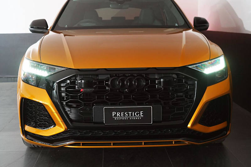 2021 Audi RS Q8 4M MY22 TFSI Quattro Mhev Orange 8 Speed Automatic Tiptronic Wagon62885350621443112
