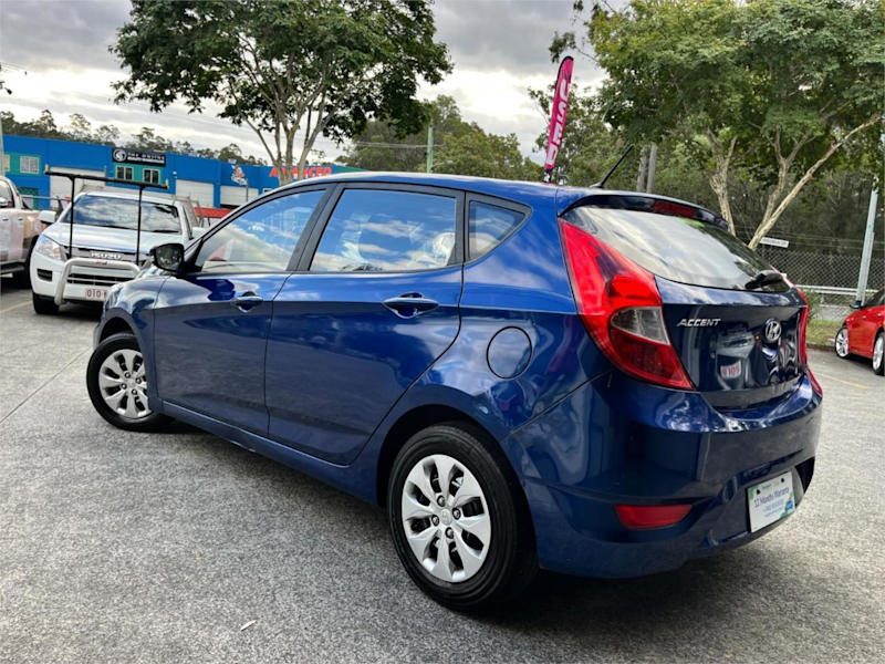 2016 Hyundai Accent RB4 MY17 Active Blue 6 Speed Constant Variable Hatchback62885350456195113