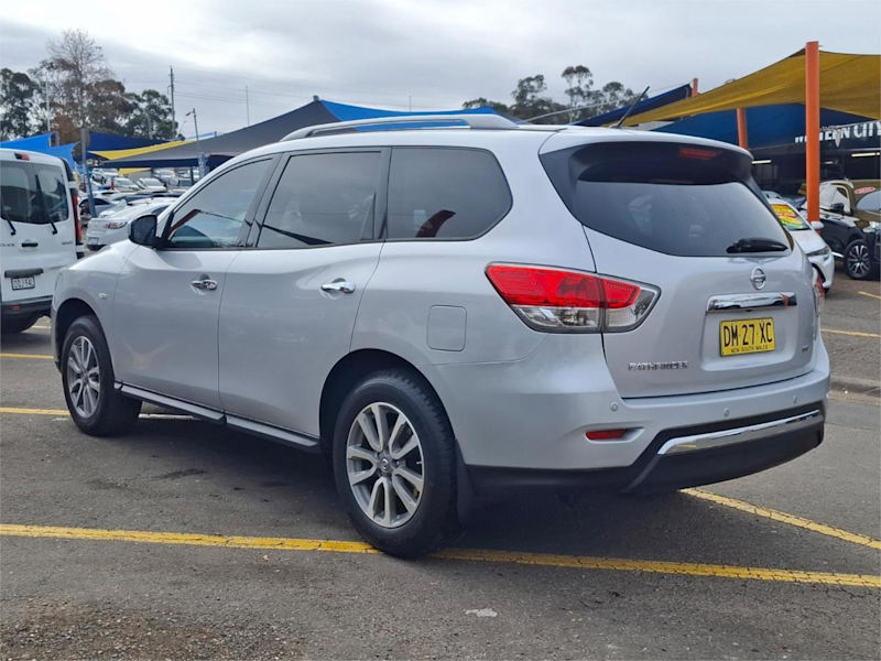 2013 Nissan Pathfinder R52 MY14 ST X-tronic 2WD Brilliant Silver 1 Speed Constant Variable Wagon62882729913219114