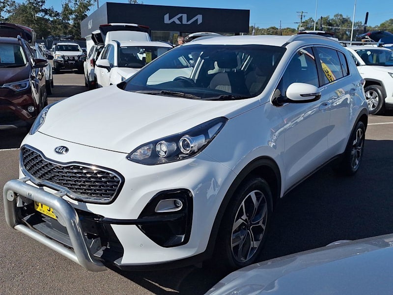 2019 Kia Sportage QL MY20 SX (FWD) White 6 Speed Automatic Wagon62882729413249112