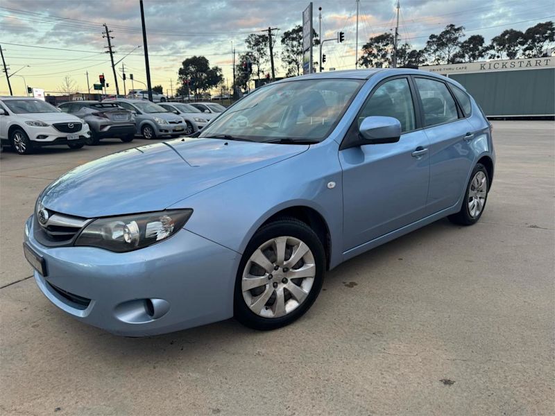 2010 Subaru Impreza MY10 R (AWD) Blue 5 Speed Manual Hatchback62940490675074111