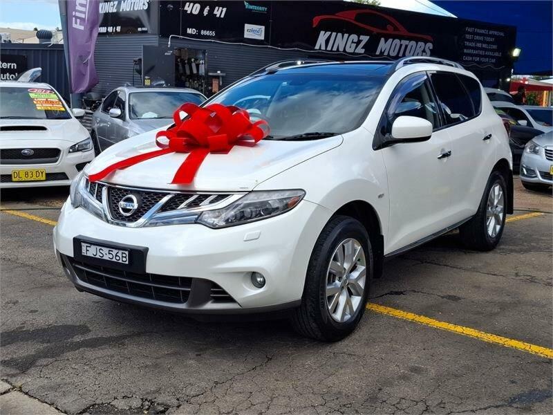 2012 Nissan Murano Z51 Series 3 TI White 6 Speed Constant Variable Wagon62933714888963112