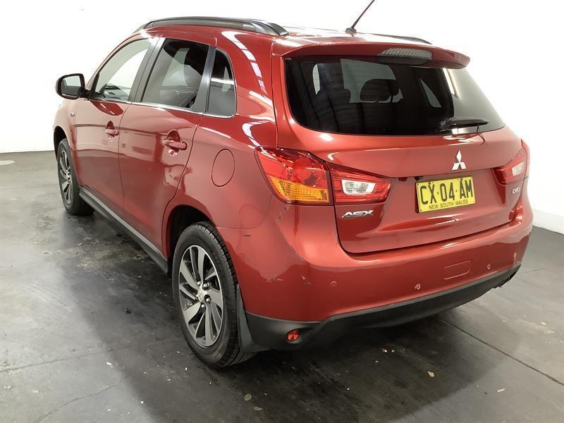 2014 Mitsubishi ASX XB MY15 LS (4WD) Red 6 Speed Automatic Wagon62935689538434112