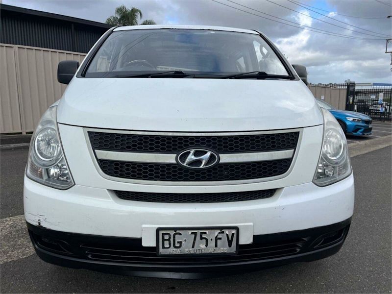 2010 Hyundai iLOAD TQ White 5 Speed Automatic Van62933705314818111