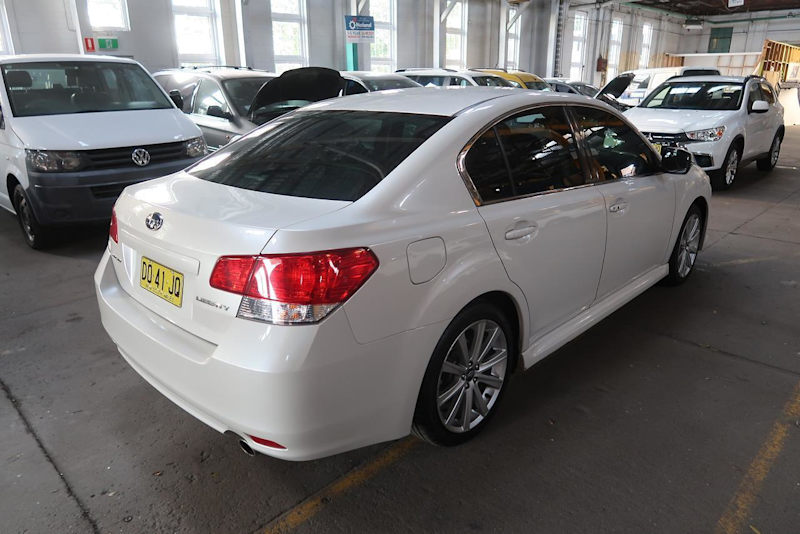 2013 Subaru Liberty B5 MY13 GT AWD Premium White 5 Speed Sports Automatic Sedan62934697179011112