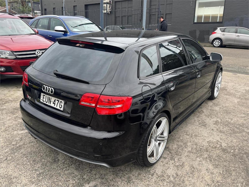 2011 Audi S3 8P Sportback Black 6 Speed Direct Shift Hatchback62934707159811111
