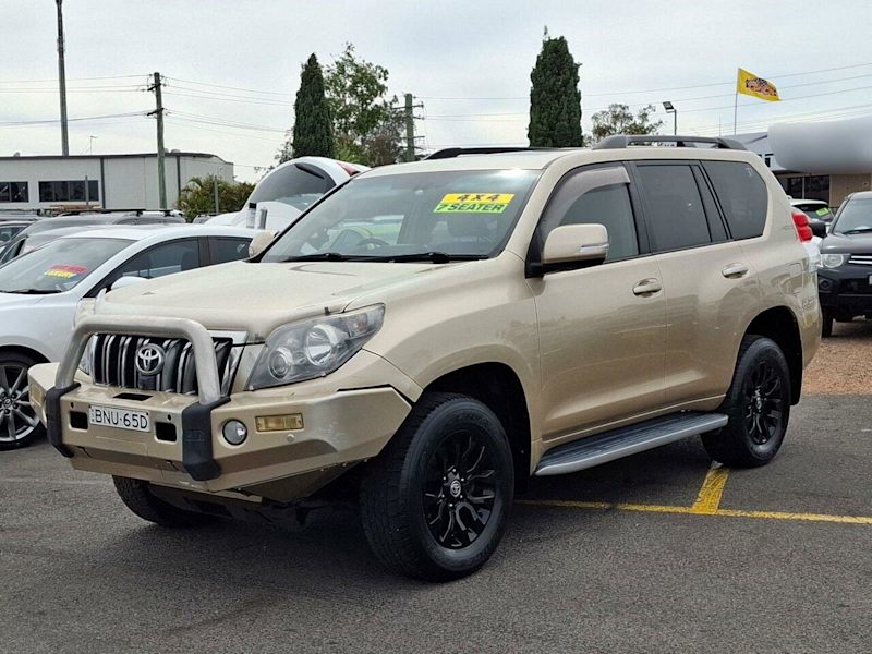 2010 Toyota Landcruiser Prado KDJ150R Kakadu Beige 5 Speed Sports Automatic Wagon62933707423489112