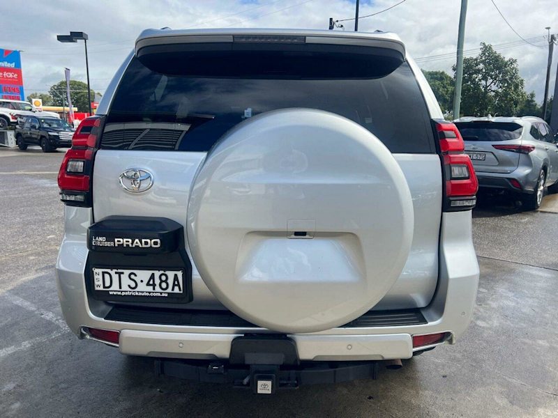 2018 Toyota Landcruiser Prado GDJ150R GXL Silver 6 Speed Sports Automatic Wagon62934698142593112